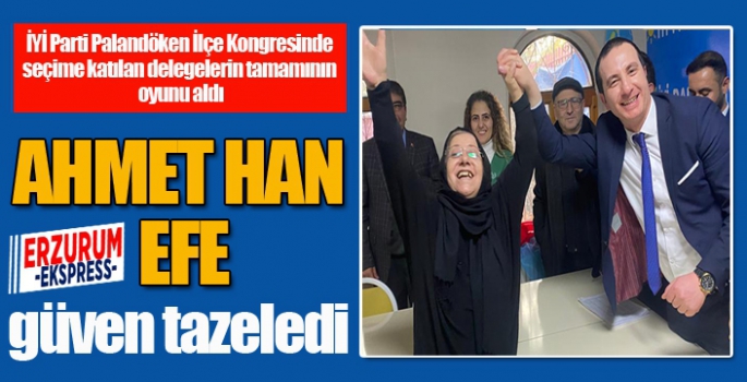 Ahmet Han Efe, güven tazeledi...