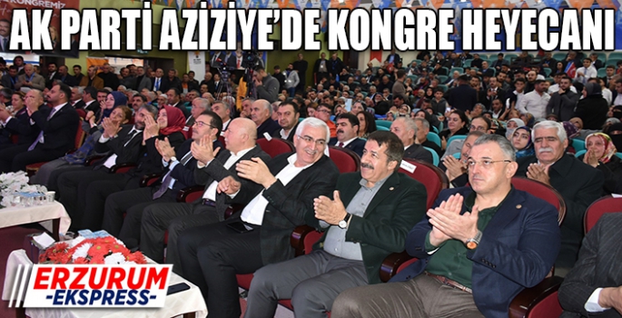 AK Parti Aziziye’de kongre heyecanı