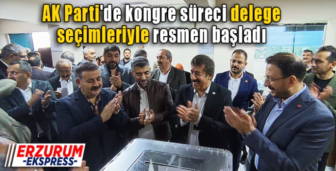 AK Parti'de kongre süreci delege seçimleriyle resmen başladı