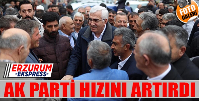 AK PARTİ HIZINI ARTIRDI