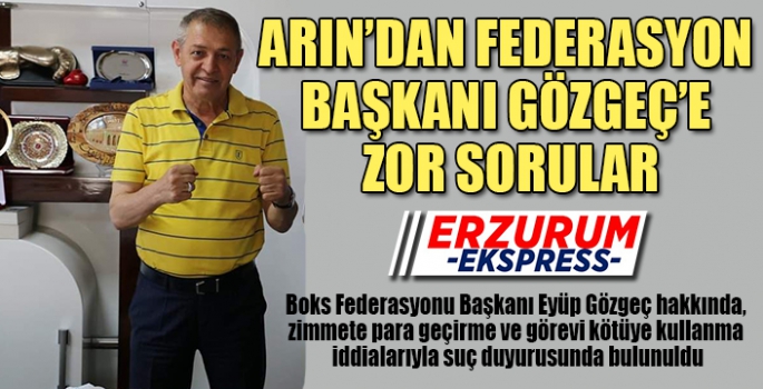 ARIN’DAN GÖZGEÇ’E ZOR SORULAR