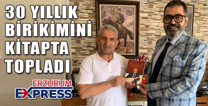 AŞIK RAHİM SAĞLAM 30 YILLIK BİRİKİMİNİ BİR KİTAPTA TOPLADI