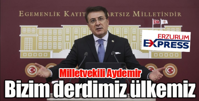 Aydemir: ‘Bizim derdimiz ülkemiz’