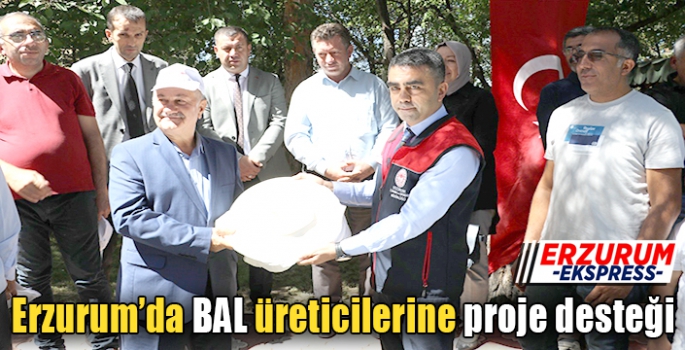 Bal üreticilerine proje desteği