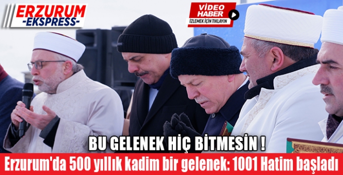 Bu gelenek hiç bitmesin