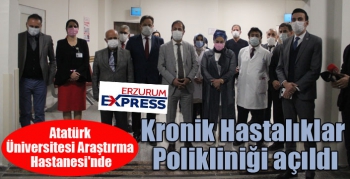 Bu poliklinik kronik hastalara hizmet verecek...