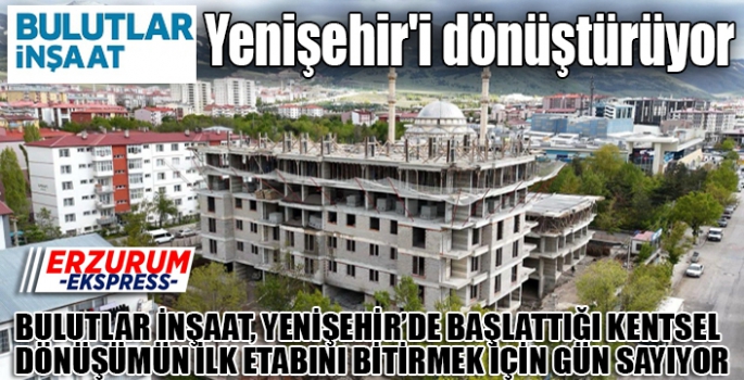 Bulutlar, Yenişehir'i dönüştürüyor.