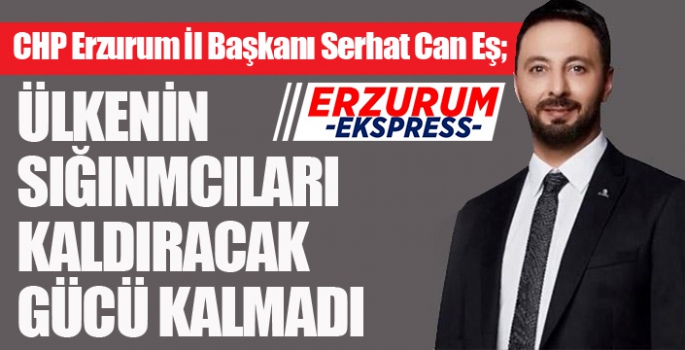 Can Eş: Bu olaylar hükümetin eseridir...