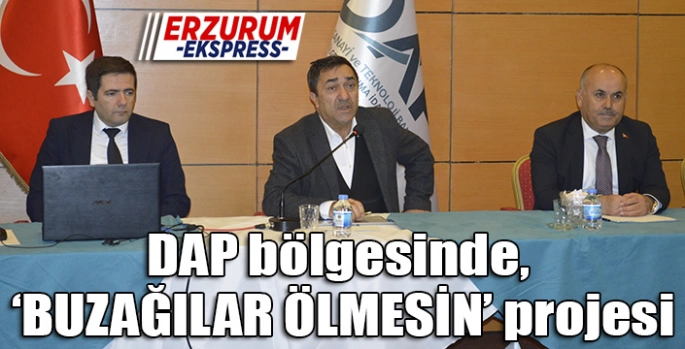 DAP bölgesinde, buzağılar ölmesin projesi