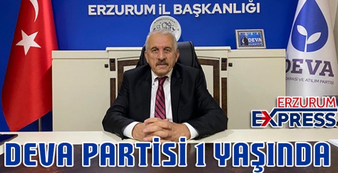 DEVA Partisi 1. Yaşında