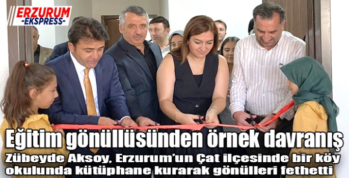 Eğitim gönüllüsünden örnek girişim