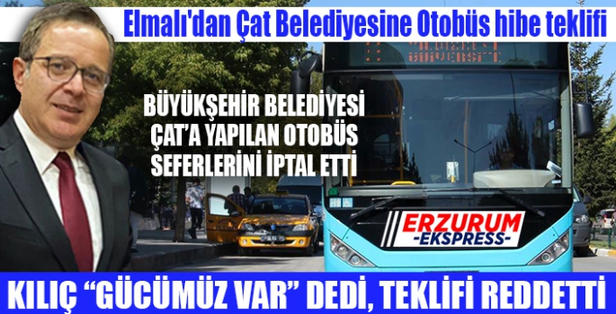 Elmalı'dan Otobüs hibe teklifi 