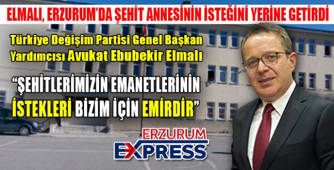 ELMALI'DAN ŞEHİDE VEFA. 