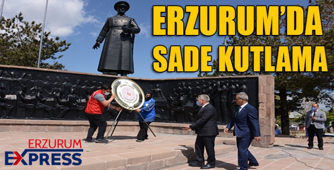 Erzurum'da 19 Mayıs törenle kutlandı