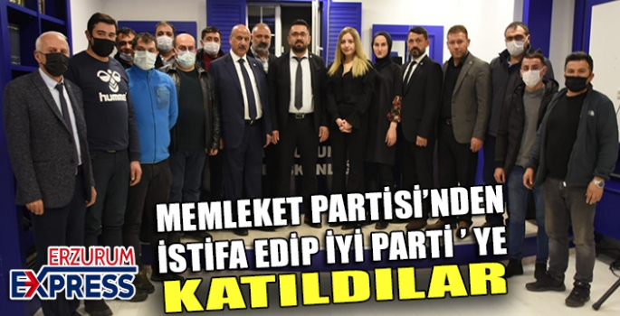 ERZURUM İYİ PARTİ MUHALEFETİN ÇEKİM MERKEZİ OLDU