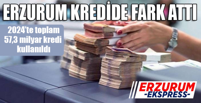 Erzurum kredide fark attı