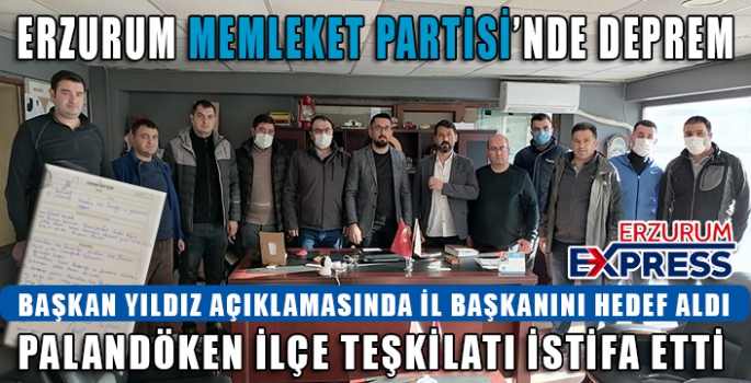 ERZURUM MEMLEKET PARTİSİ'NDE YAPRAK DÖKÜMÜ