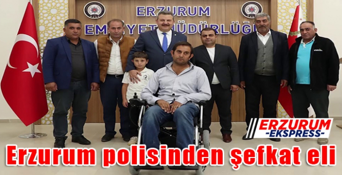 Erzurum polisinden şefkat eli