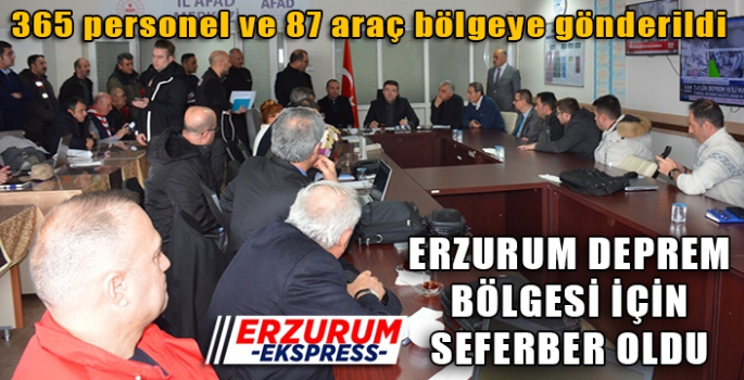 ERZURUM SEFERBER OLDU