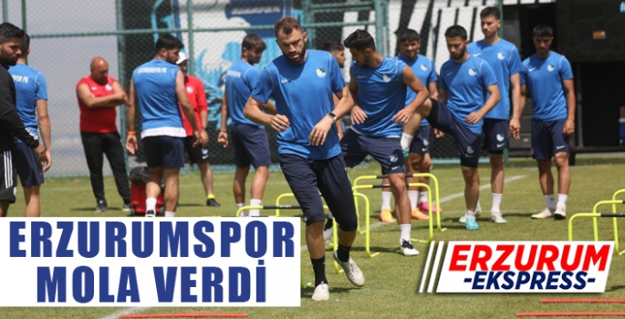  Erzurumspor’da 3 günlük mola