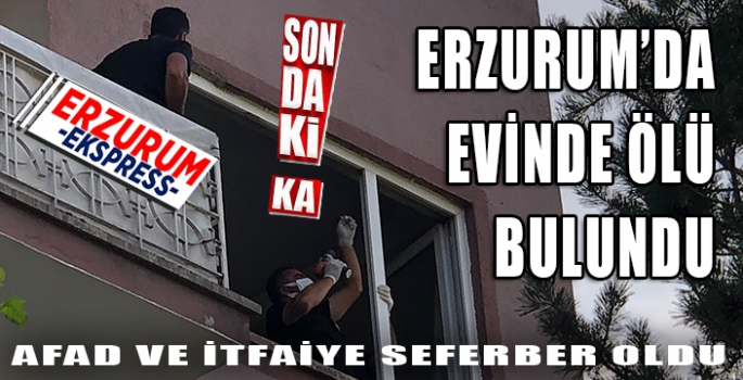 EVİNDE ÖLÜ BULUNDU