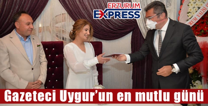 Gazeteci Uygur’un en mutlu günü