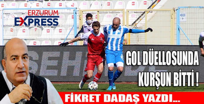 GOL DÜELLOSUNDA KURŞUN BİTTİ !