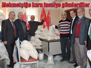 1453 ruhuyla Mehmetçiğe 1453 kilo fasulye gönderdiler 