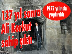 1877 'de yapıldı, 137 yıl sonra Ali Korkut sahip çıktı 