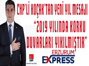 2019'DA KORKU DUVARLARI YIKILMIŞTIR.