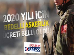 2020 yılının ilk yarısı için bedelli askerlik ücreti belli oldu