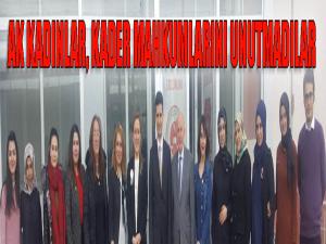 AK kadınlardan anlamlı ziyaret 