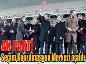 AK Parti Seçim Koordinasyon Merkezi açıldı