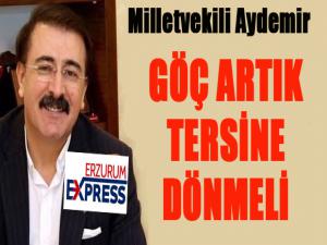 Aydemir Ankara Mamaktan seslendi: Göç artık tersine dönmeli