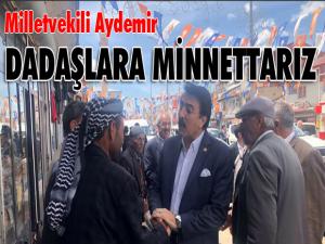 Aydemir: Dadaşlara minnettarız 