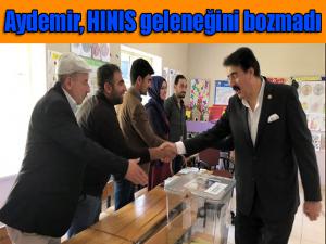 Aydemir Hınıs geleneğini devam ettirdi 