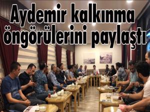 Aydemir kalkınma öngörülerini paylaştı