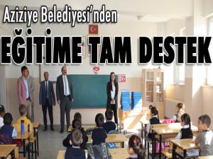 Aziziye Belediyesinden eğitime tam destek