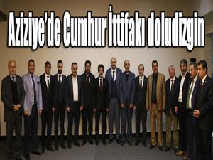 Aziziyede Cumhur İttifakı doludizgin 