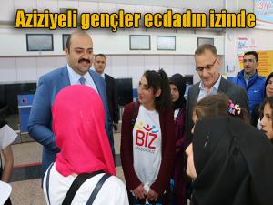 Aziziyeli gençler ecdadın izinde 