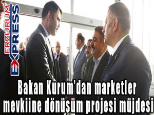 Bakan Kurumdan marketler mevkiine dönüşüm projesi müjdesi