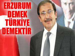 Başkan Bulutlar: Erzurum demek, Türkiye demek 