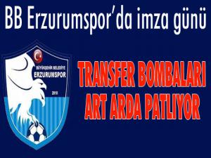 BB Erzurumsporda transfer bombaları patlıyor