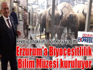 Biyoçeşitlilik Bilim Müzesinin kurulması için ilk adım atıldı