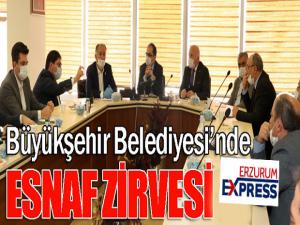 Büyükşehirden esnaf zirvesi