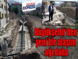 Büyükşehirden yeni bir ulaşım ağı daha