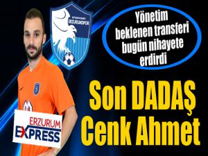 Cenk Ahmet Erzurumspor'da...