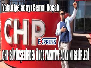 CHP BÜYÜKŞEHİRDEN ÖNCE YAKUTİYE ADAYINI BELİRLEDİ 