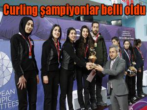  Curling şampiyonlar belli oldu 