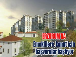 Emeklilere, konut için başvurular başlıyor